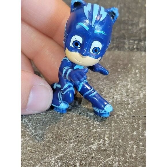 PJ masks superhero Connor blue cat toy figure Disney junior - Picture 1 of 3